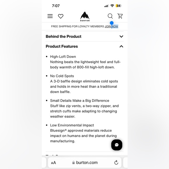 NWT Burton AK Men’s Baker Expedition Jacket - Picture 4 of 4